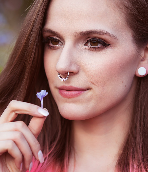 16,531 Nose Piercing Stock Photos, High-Res Pictures, and Images - Getty  Images
