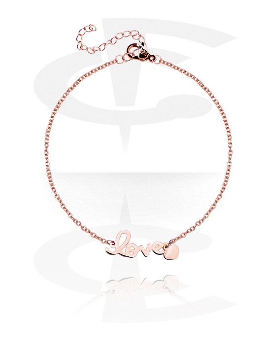 Bracelets, Fashion Bracelet, Surgical Steel 316L, Rosegold