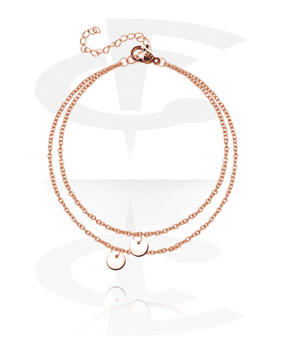 Armband, Fashion Bracelet, Roséförgyllt kirurgiskt stål 316L