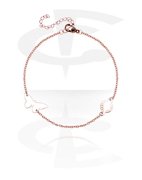 Bracelets, Fashion Bracelet, Rose Gold Plated Surgical Steel 316L