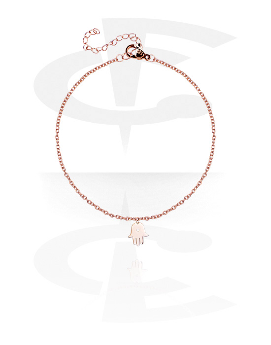 Karkötők, Fashion Bracelet, Rózsa-aranyozott sebészeti acél, 316L