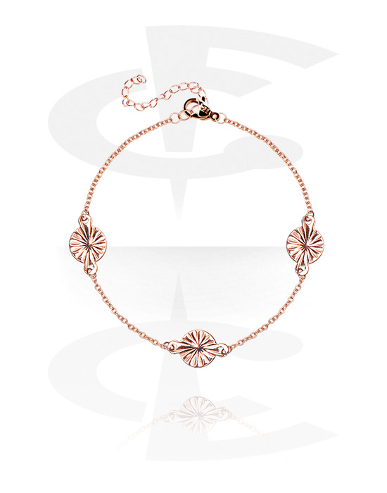 Bracelets, Fashion Bracelet, Rose Gold Plated Steel