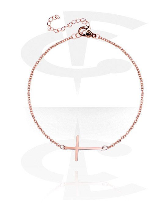 Náramky, Fashion Bracelet, Chirurgická ocel 316L pozlacená růžovým zlatem
