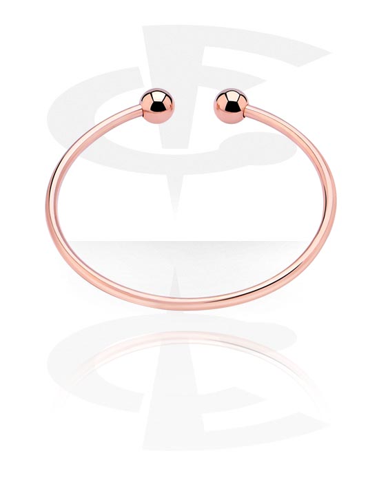 Zapestnice, Fashion Bracelet, Z rožnatim zlatom pozlačeno kirurško jeklo 316L