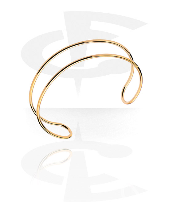Zapestnice, Fashion Bangle, Gold-Plated Surgical Steel