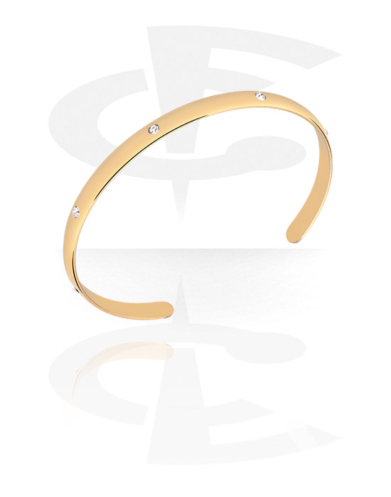 Narukvice, Fashion Bangle, Gold-Plated Surgical Steel
