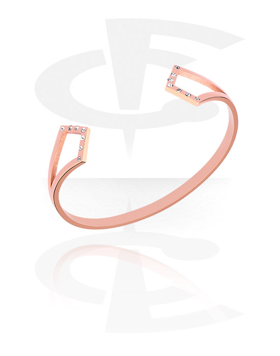 Armbänder, Modisches Armband, Rosé-Vergoldeter Stahl