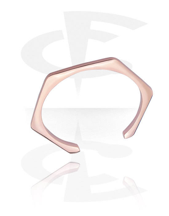 Armbanden, Fashion Armband, Chirurgisch staal 316L, Roségoud
