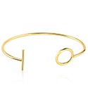 Náramky, Módny náramok, Pozlátená chirurgická oceľ 316L