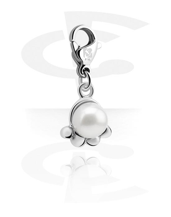 Náramky s přívěšky, Přívěsek s perlou, Chirurgická ocel 316L