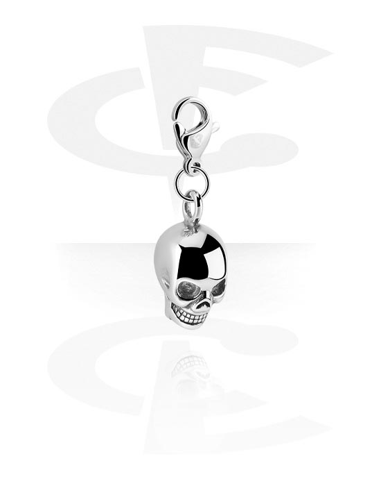 Charms, Charm with skull design, Surgical Steel 316L