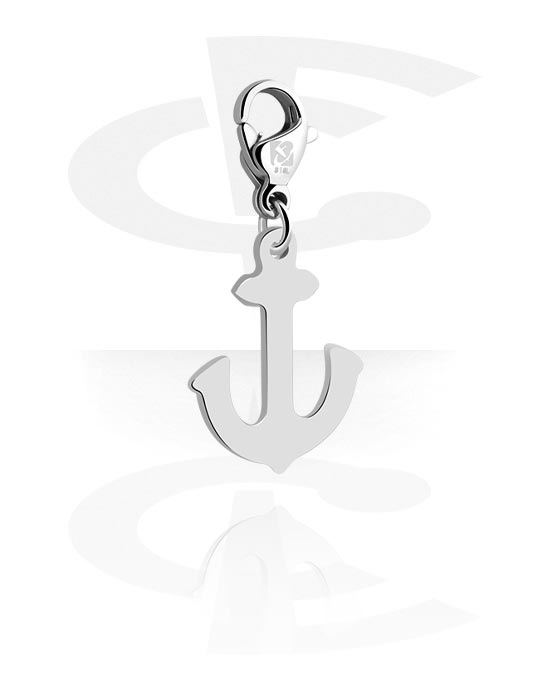Charms, Charm with anchor design, Surgical Steel 316L
