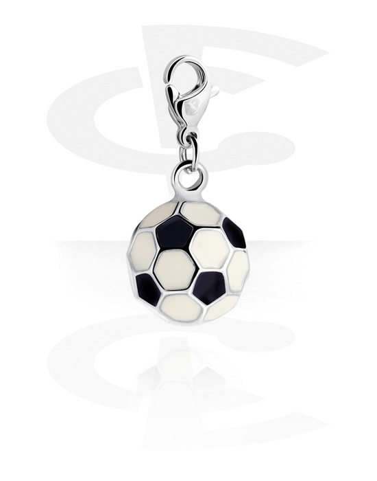 Charms, Charm with Football, Surgical Steel 316L