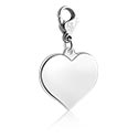 Porte-charms, Pendentif pour bracelets à pendentifs, Acier chirurgical 316L