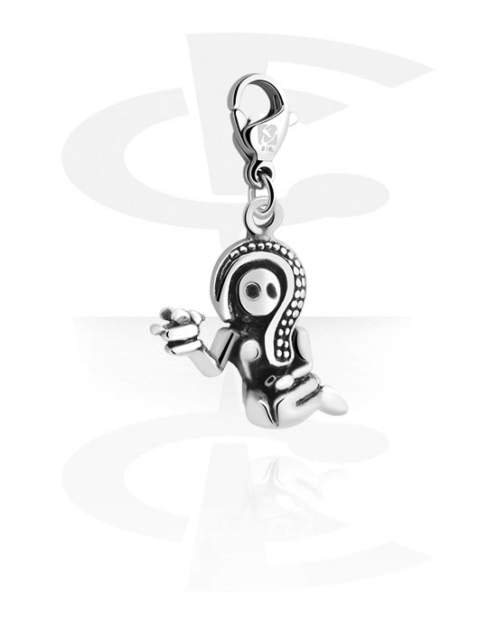 Charms, Charm for Charm Bracelet, Surgical Steel 316L