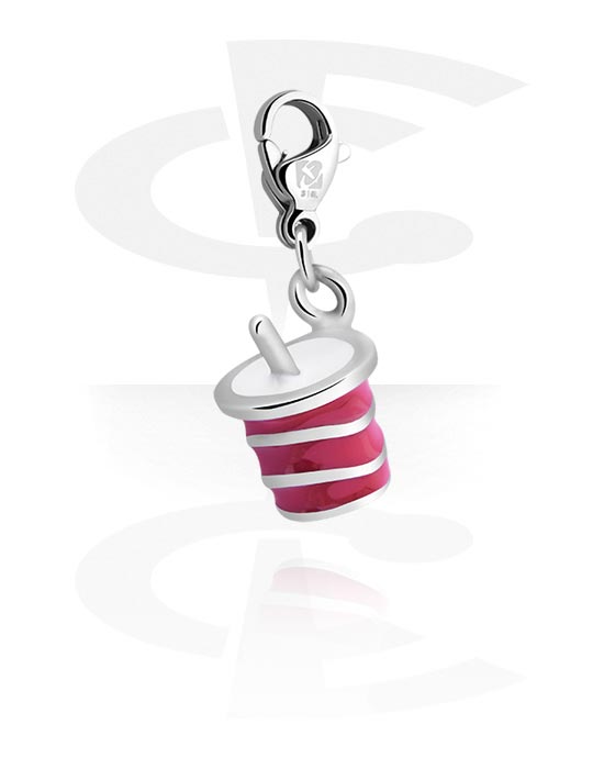 Charms, Charm for Charm-Bracelets, Surgical Steel 316L
