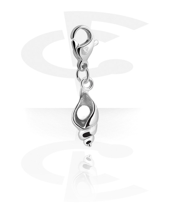 Porte-charms, Pendentif pour bracelets à pendentifs, Acier chirurgical 316L