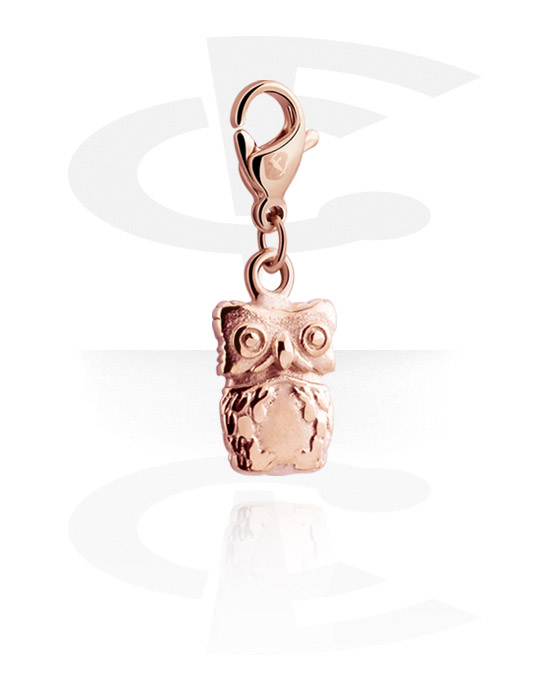 Pulseiras com charms, Charm for Charm Bracelets, Rosegold-Plated Steel