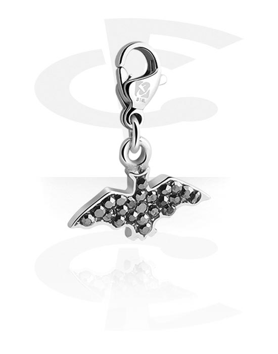 Porte-charms, Charm for Charm Bracelets, Surgical Steel 316L