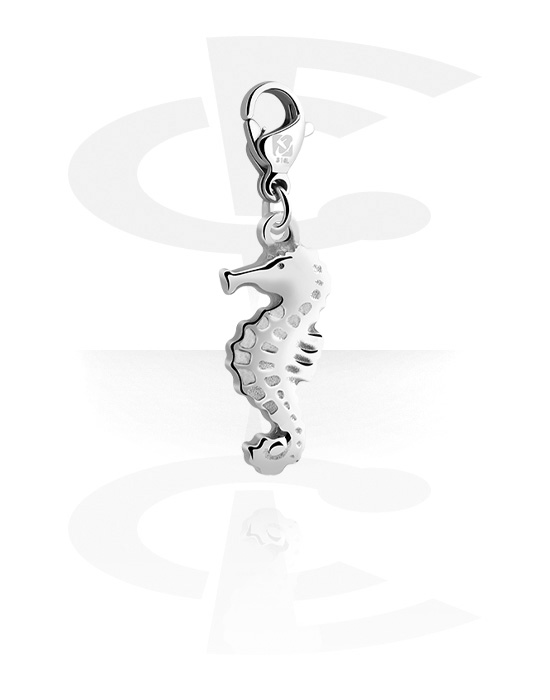 Porte-charms, Pendentif pour bracelets à pendentifs, Acier chirurgical 316L
