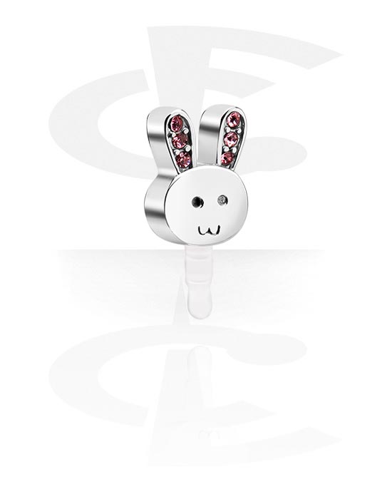 Phone Accessories, Earphone Plug Charm, Silicone, Stainless Steel