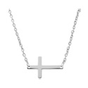 Cadenas, Collar Moderno con cross pendant, Acero quirúrgico 316L