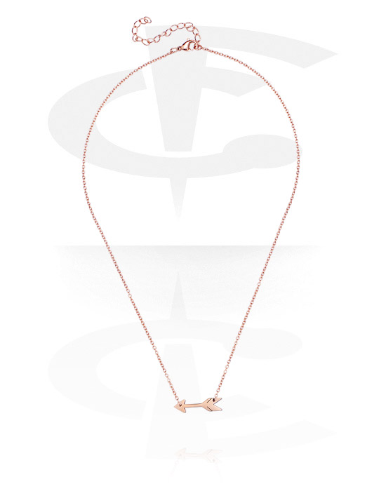 Necklaces, Fashion Necklace, Rose Gold Plated Steel
