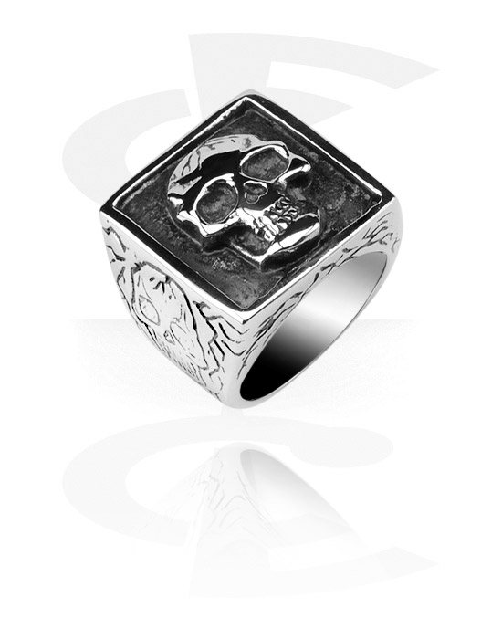 Rings, Ring with skull design, Surgical Steel 316L