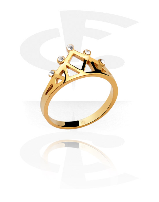 Prsteni, Midi Ring, Pozlaćeni kirurški čelik 316L