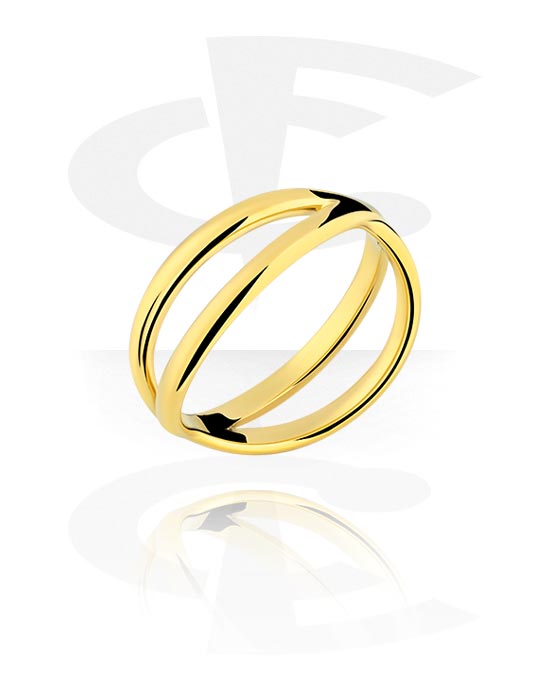 Rings, Midi Ring, Gold Plated Surgical Steel 316L