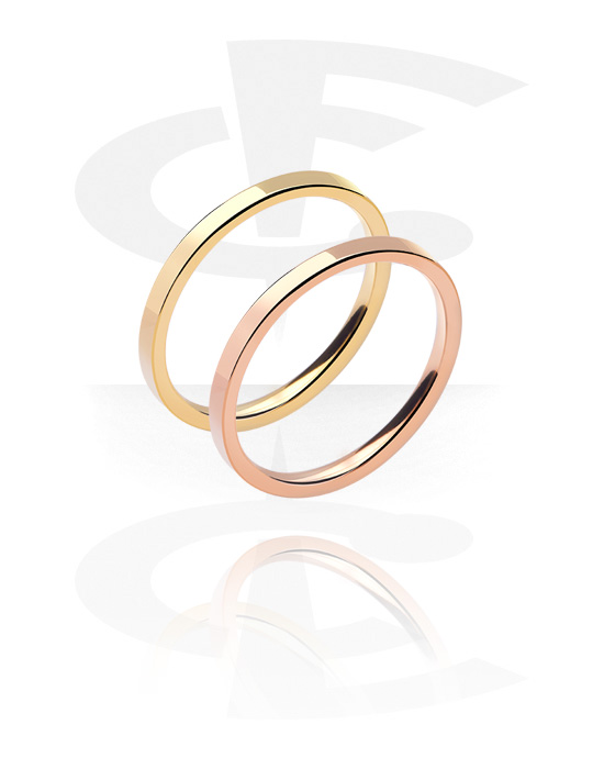 Rings, Midi Ring, Surgical Steel 316L, Gold Plated Surgical Steel 316L