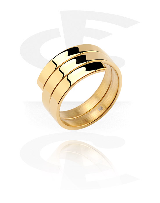 Ringer, Midi Ring, Gold Plated