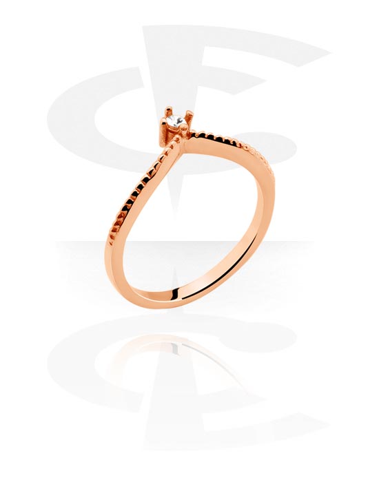Prsteni, Midi prsten, Kirurški čelik pozlaćen ružičastim zlatom 316L