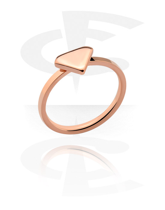 Gyűrűk, Midi Ring, Rose Gold Plated Steel