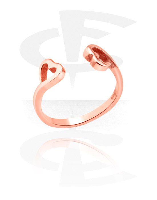 Rings, Midi Ring, Surgical Steel 316L, Rosegold