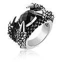 Bagues, Bague avec griffes, Acier chirurgical 316L