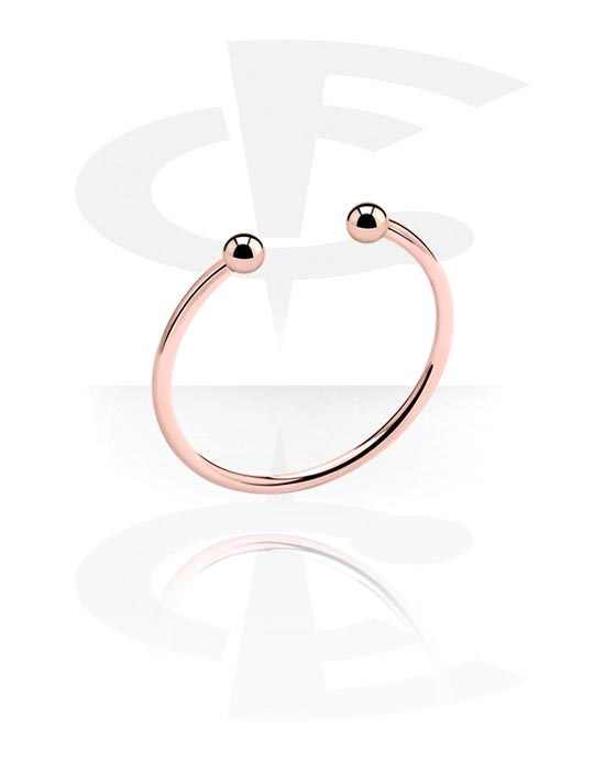 Prsteni, Prsten, Kirurški čelik pozlaćen ružičastim zlatom 316L