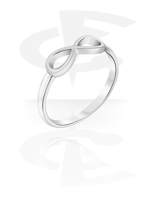 Ringer, Ring med uendelighetssymbol, Kirurgisk stål 316L