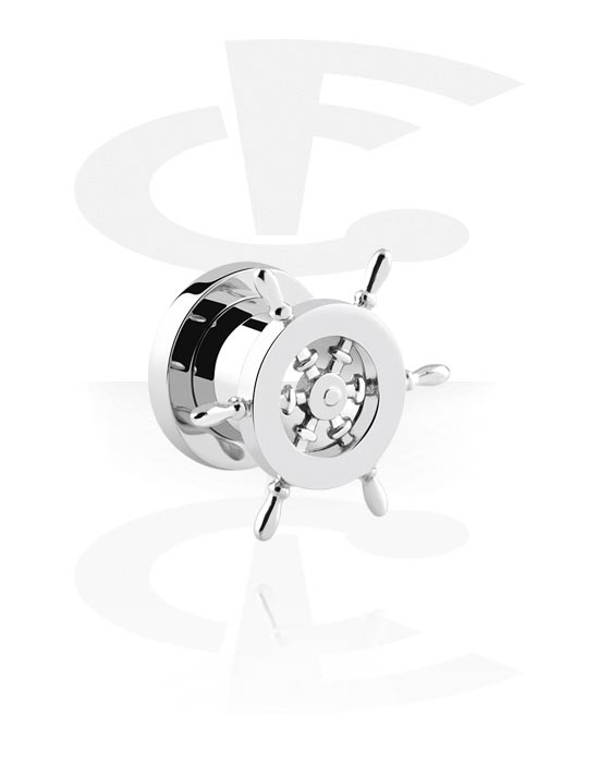 Tunnels & Plugs, Tunnel with anchor design, Surgical Steel 316L