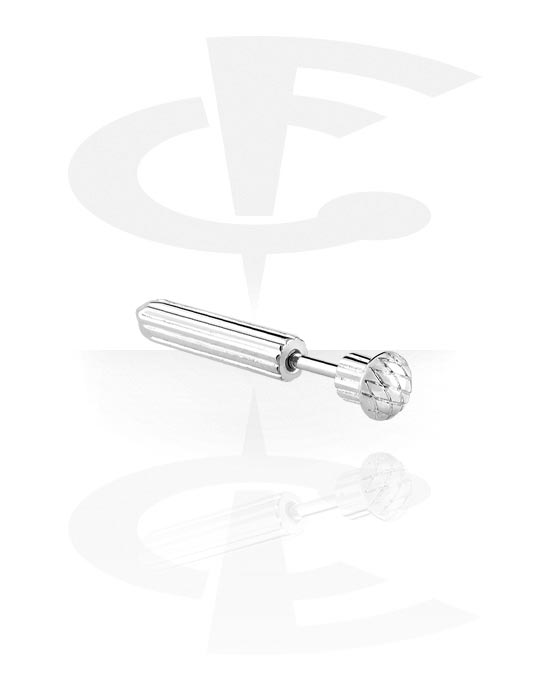 Imitacja biżuterii do piercingu, Fake Plug, Surgical Steel 316L