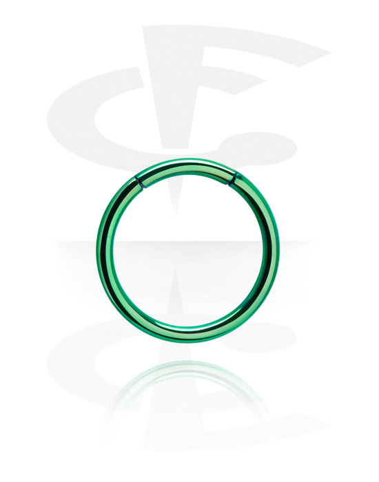 Piercingringar, Segment ring (surgical steel, various colours), Kirurgiskt stål 316L