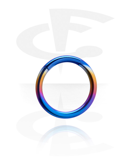 Piercing Rings, Segment ring (surgical steel, various colours), Surgical Steel 316L