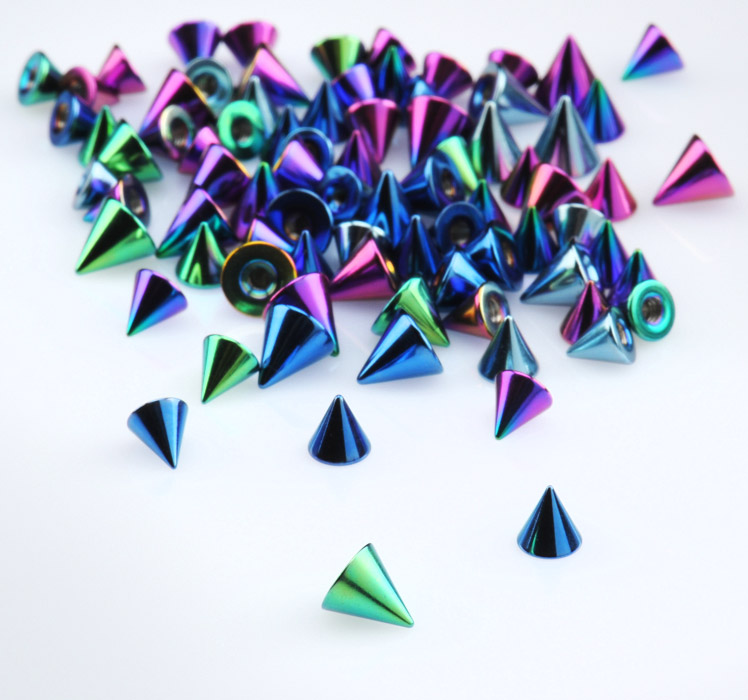 Super sale bundles, Anodised Cones for 1.6mm Pins, Chirurgisch staal 316L