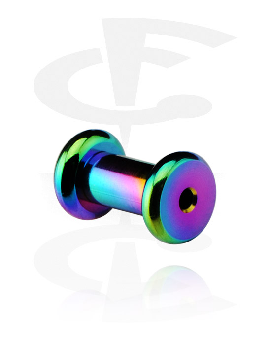 Tunnels & Plugs, Anodized Tunnel, Surgical Steel 316L