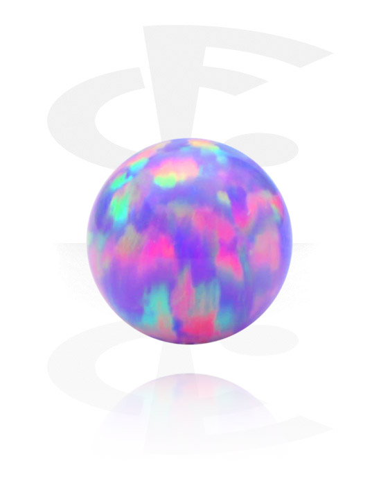 Kuler og staver ++, Feste for 1,6 mm gjengede pinner (syntetisk opal, forskjellige farger), Syntetisk opal