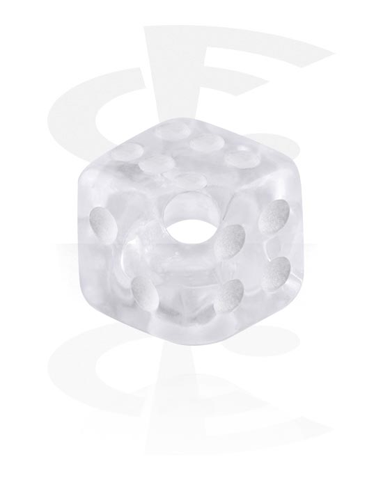 Balls, Pins & More, Attachment for ball closure rings (acrylic, various colors), Acrylic