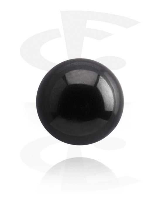 Kuličky, kolíčky a další, Black Ball, Surgical Steel 316L