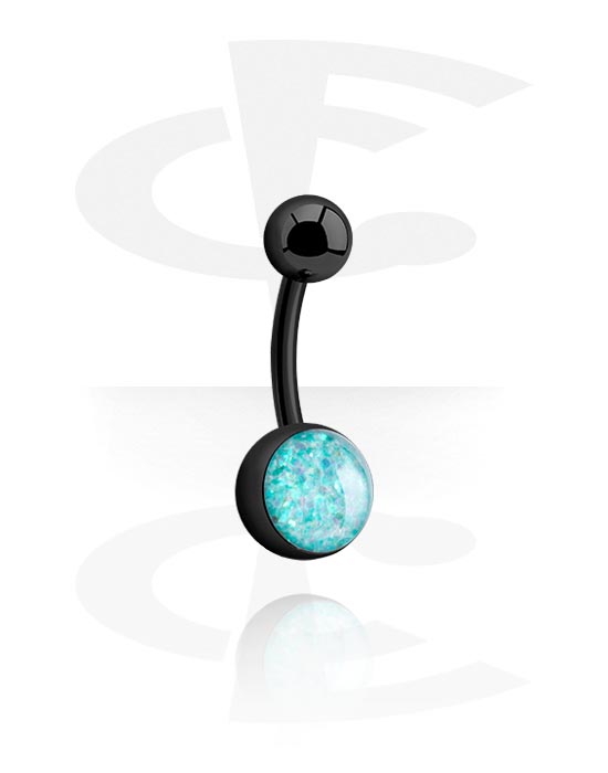 Anello Dollaro Con Brillantini In Acciaio Inox | Glow Bodies