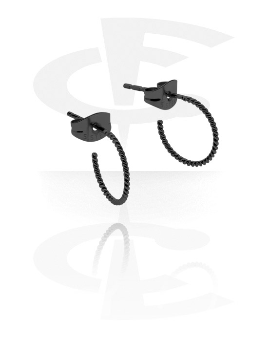 Øreringe, ørestikker og skjolde, Ear Studs, Surgical Steel 316L