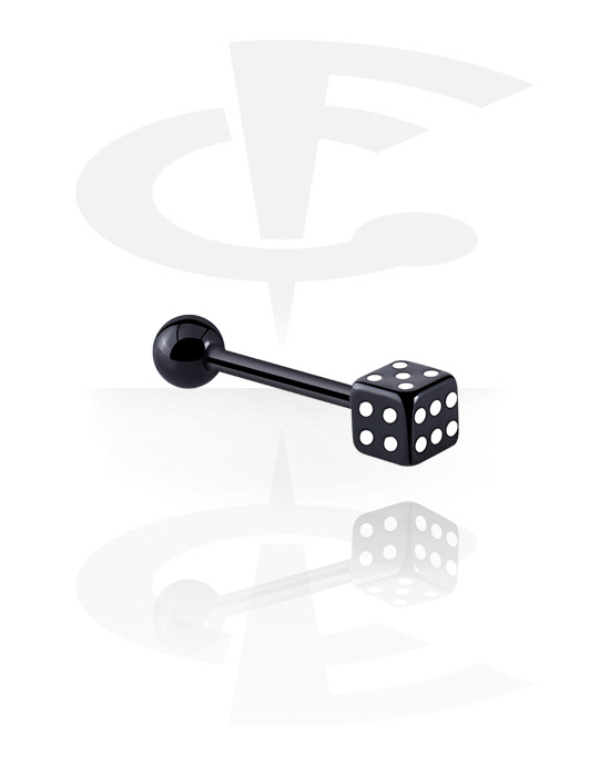 Barbellit, Barbell with Dice, Acrylic